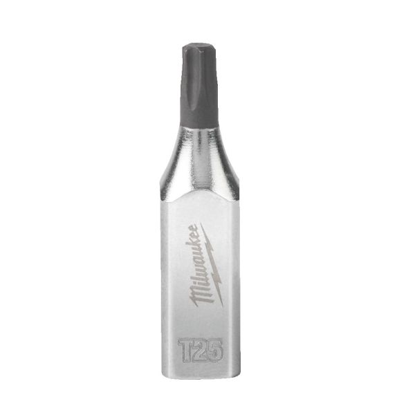 Головка торцева хромована 1/4'' MILWAUKEE з бітою Torx TX25 (4932480796)