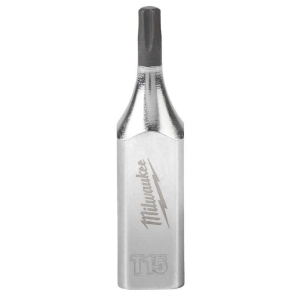 Головка торцева хромована 3/8'' MILWAUKEE з бітою TORX, TX15 (4932480801)