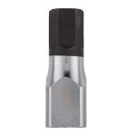 Головка торцева хромована 1/2'' MILWAUKEE з бітою Hex, 17мм (4932480851)