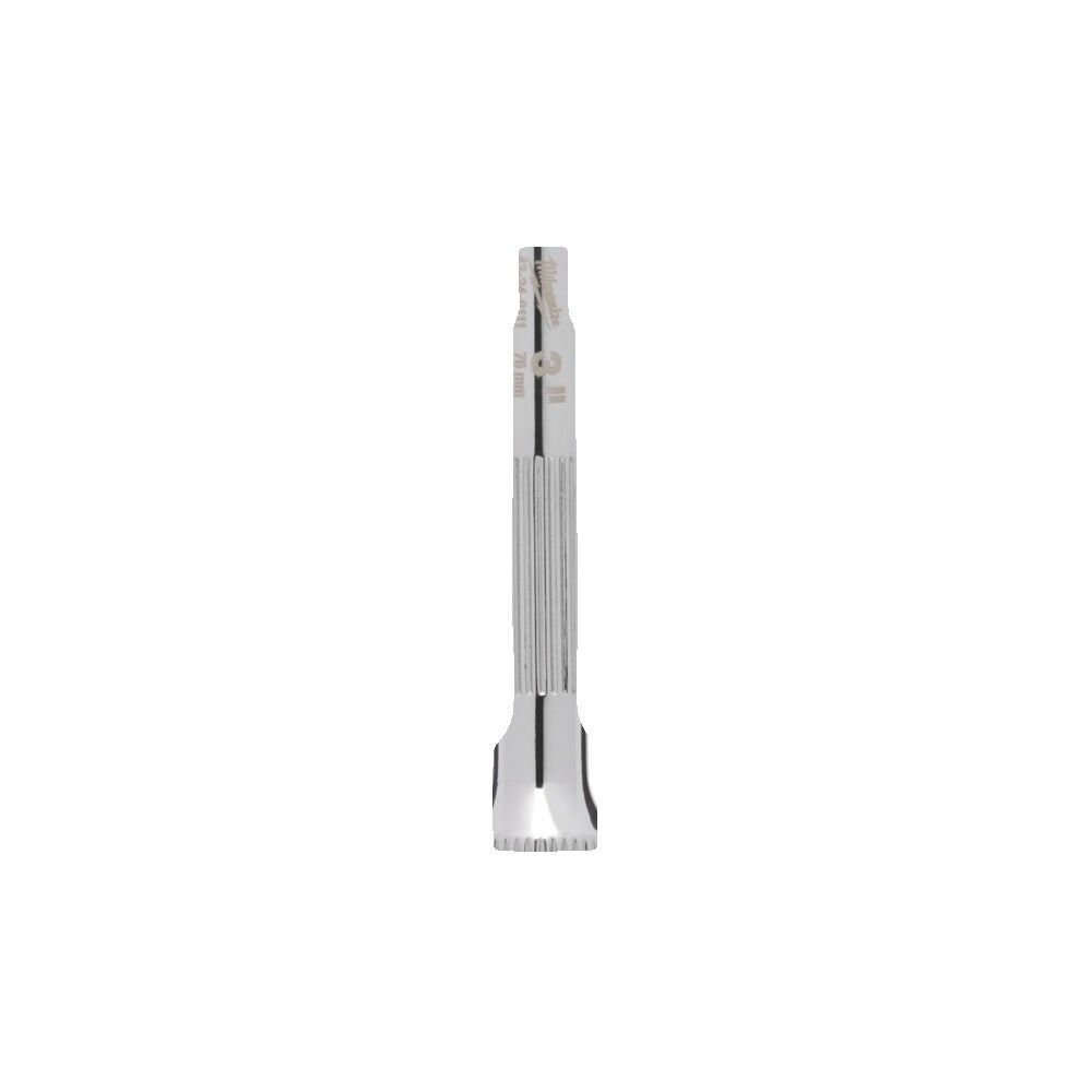 Подовжувач хромований для головок 1/4''  MILWAUKEE, 376мм. (4932480908)