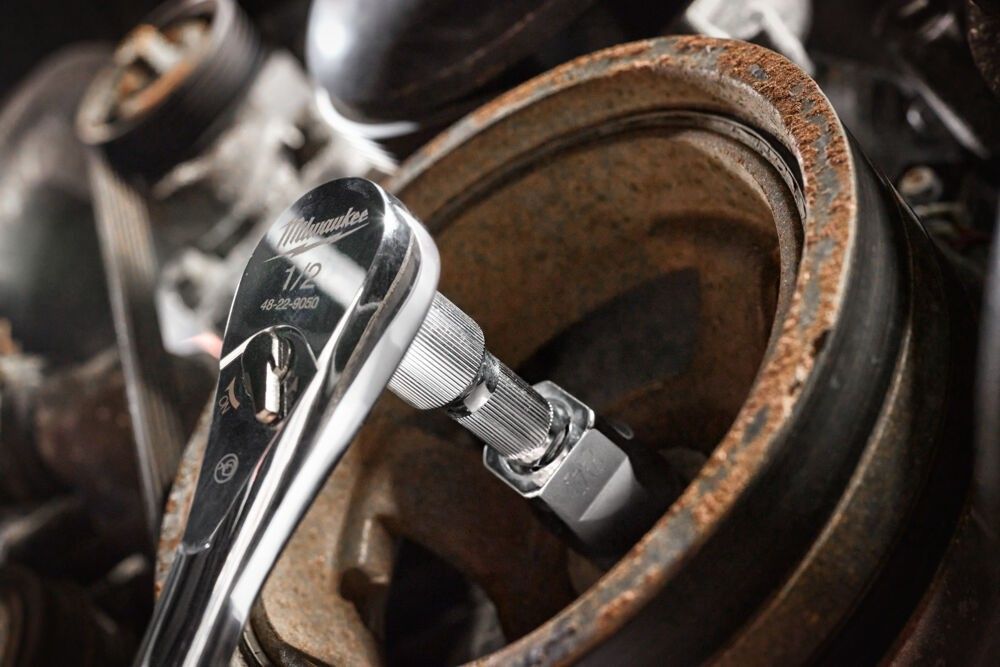 Подовжувач хромований для головок 1/2'' MILWAUKEE, 76мм (4932480915)