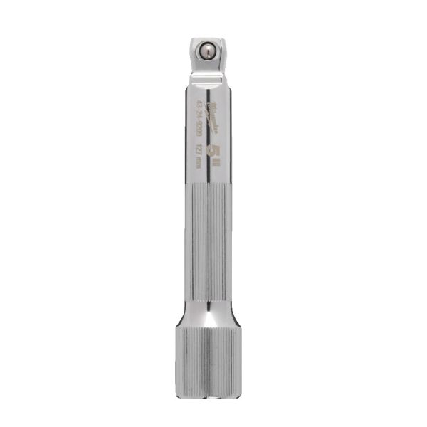 Подовжувач хромований Wobble для головок 1/2'' MILWAUKEE, 127мм (4932480928)