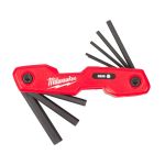 Набір ключів шестигранних метричних складних HEX MILWAUKEE, (1,5/ 2/2,5/3/4 5/6/8мм) (8шт) (4932480978)