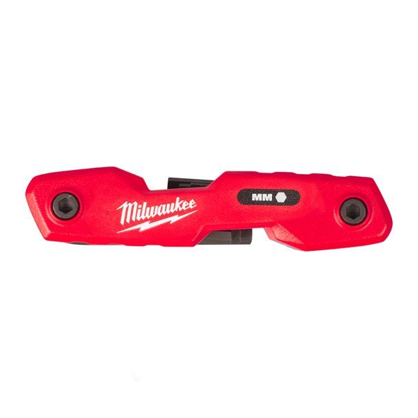 Набір ключів шестигранних метричних складних HEX MILWAUKEE, (1,5/ 2/2,5/3/4 5/6/8мм) (8шт) (4932480978)