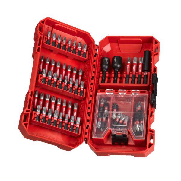 Набір біт SHOCKWAVE PACKOUT MILWAUKEE, (70шт) пластиковий кейс (4932492007)