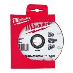 Диск алмазний Speedcross STEELHEAD 125 MILWAUKEE, діаметр 125мм, (метал, нержавійка) (4932492015)