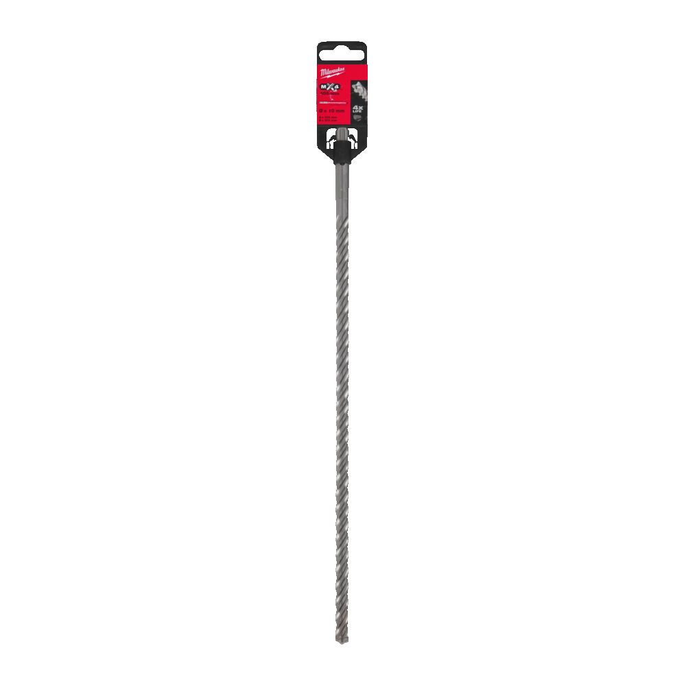 Бур SDS-PLUS MX4 MILWAUKEE, діаметр 10,0х365х300мм (4932492021)