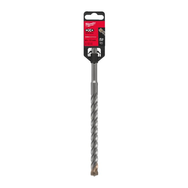 Бур SDS-PLUS MX4 MILWAUKEE, діаметр 13,0х210х150мм (4932492026)
