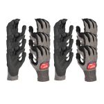 Рукавиці робочі MILWAUKEE, з опором порізам 6/F рівня, розмір 11/XXL, (12 пар) (4932492049)
