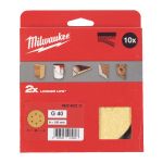 Папір шліфувальний HP MILWAUKEE діаметр 150мм/6 HL, зерно 40, (10шт) (4932492213)