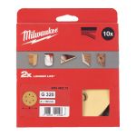 Папір шліфувальний HP MILWAUKEE діаметр 150мм/6 HL, зерно 320, (10шт) (4932492219)