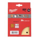 Папір шліфувальний HP MILWAUKEE, 115х107мм HL, зерно 120, (10шт) (4932492245)