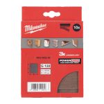 Сітка шліфувальна PG Mesh HL MILWAUKEE, 115х107мм, зерно 120, (10шт) (4932492250)