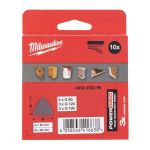 Набір сіток шліфувальних PG Mesh HL MILWAUKEE, 93х93х93мм, (10шт) (4932492296)