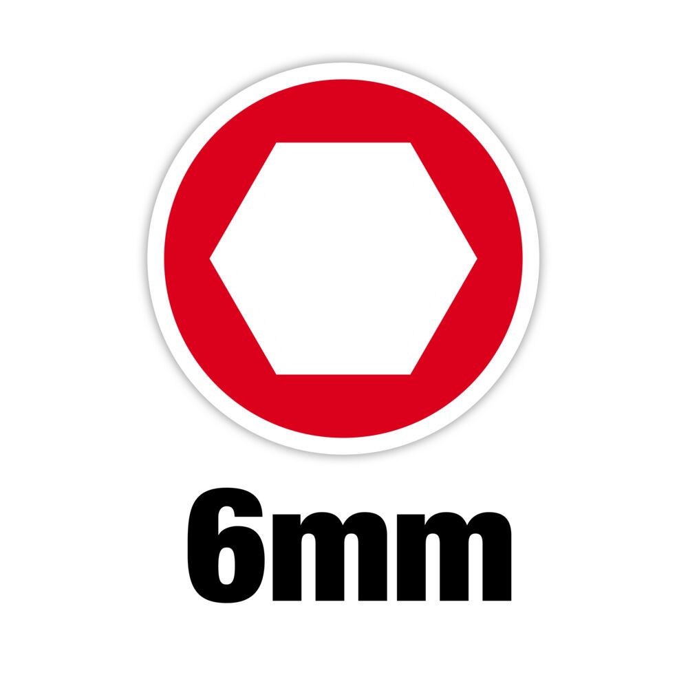 Викрутка наскрізна HollowCore MILWAUKEE, SW 6мм (4932492367)
