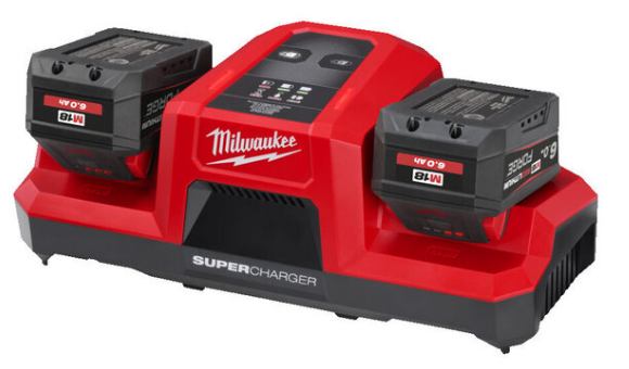 Зарядний пристрій MILWAUKEE, M18 DBSC Dual SUPER CHARGER (4932492531)