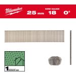 Цвяхи оцинковані вкриті смолою з Т-образной головкою MILWAUKEE, 18G/0 градусів/25мм, (5000шт) (4932492551)