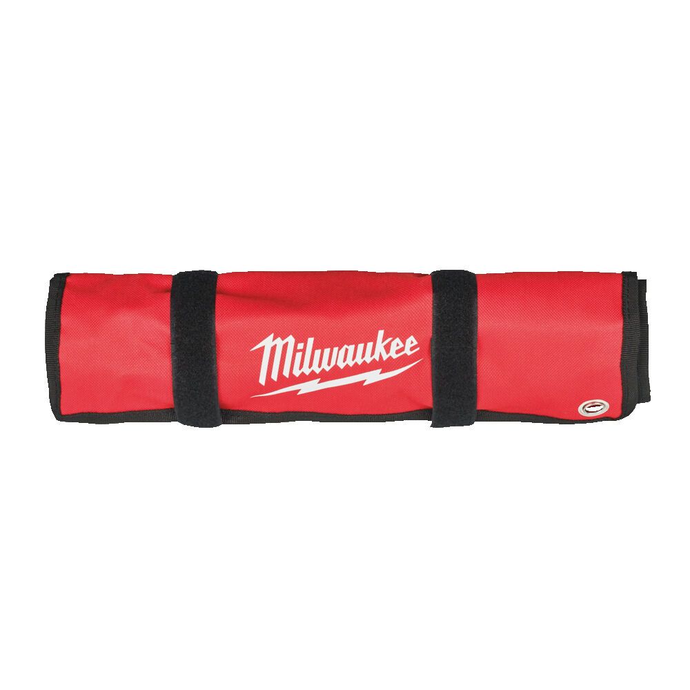 Набір ключів накидних метричних хромованих MILWAUKEE, (6x7/8x9/10x11/12x13/14x15/16x17/18x19мм) (7шт) трикотажний чохол (4932492737)