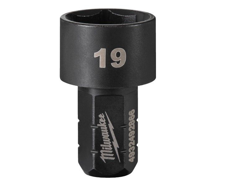 Головка-вставка 14,4мм Hex MILWAUKEE, FPTR-S19, 19мм (для M12 FPTR) (4932492866)