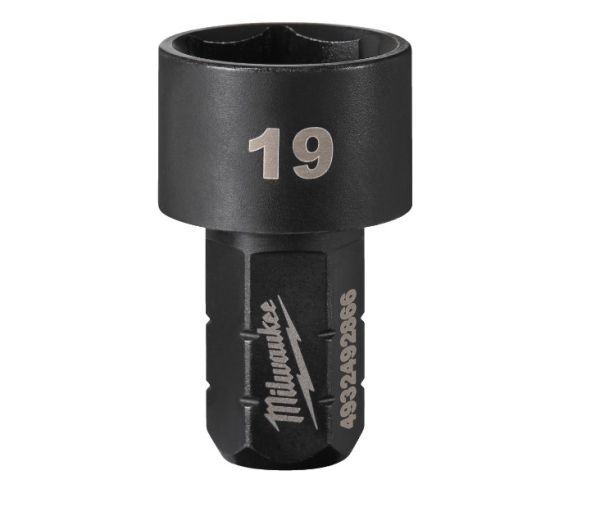 Головка-вставка 14,4мм Hex MILWAUKEE, FPTR-S19, 19мм (для M12 FPTR) (4932492866)