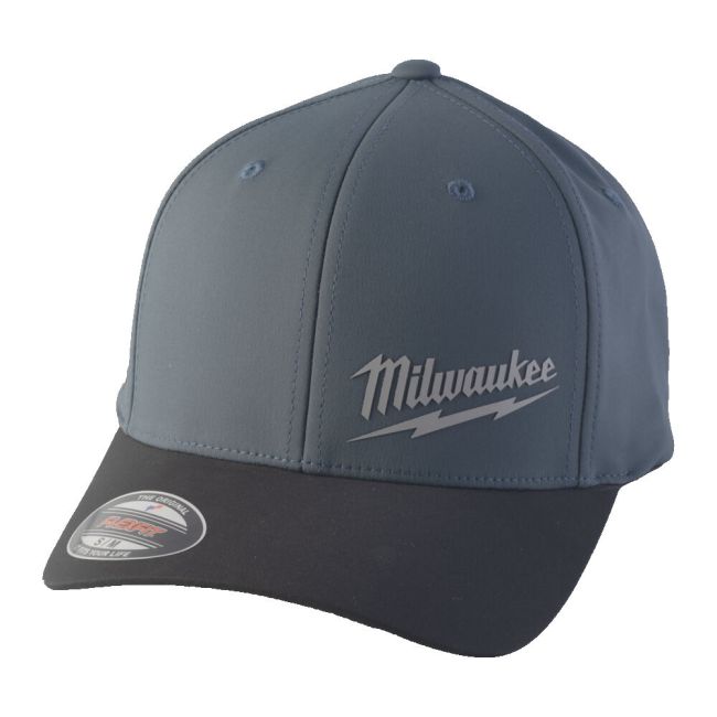 Бейсболка PERFORMANCE BCP BLU SM MILWAUKEE, дихаюча, синя, розмір S/M (4932493105)