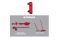 Тримач інструменту MILWAUKEE PACKOUT SINGLE LONG HANDLED STORAGE (4932493382)