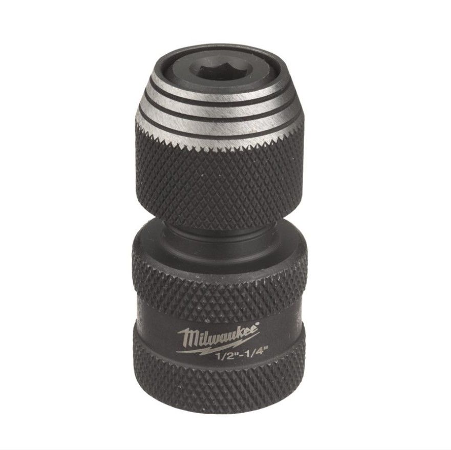 Перехідник ударний ShW MILWAUKEE, з квадрата 1/4'' на 1/4'' Hex (4932493425)