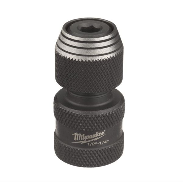 Перехідник ударний ShW MILWAUKEE, з квадрата 1/4'' на 1/4'' Hex (4932493425)