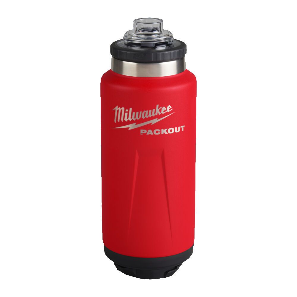 Термопляшка 1065 мл червона PACKOUT MILWAUKEE (4932493467)