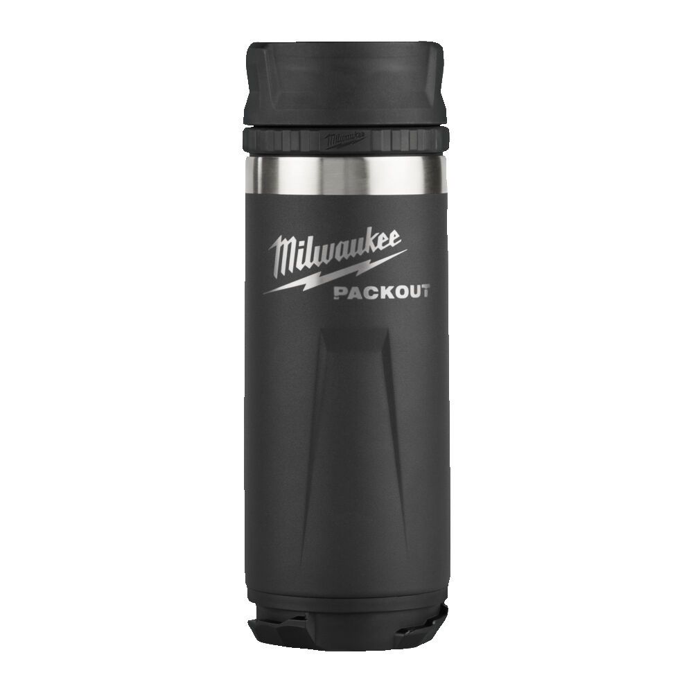 Термокружка PACKOUT 532 ml чорна MILWAUKEE Sip Lid (4932493474)