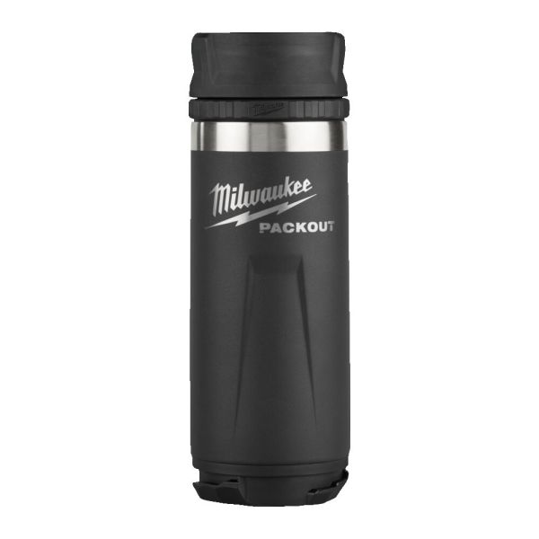 Термокружка PACKOUT 532 ml чорна MILWAUKEE Sip Lid (4932493474)