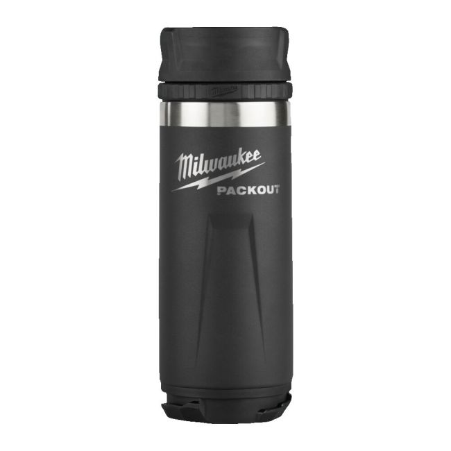 Термокружка PACKOUT 532 ml чорна MILWAUKEE Sip Lid (4932493474)