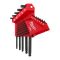 Набір ключів Г-образних шестигранних дюймових HEX MILWAUKEE (3/8'', 5/16'', 1/4'', 7/32'', 3/16'', 5/32'', 9/64'', 1/8'', 7/64'' (4932493615)