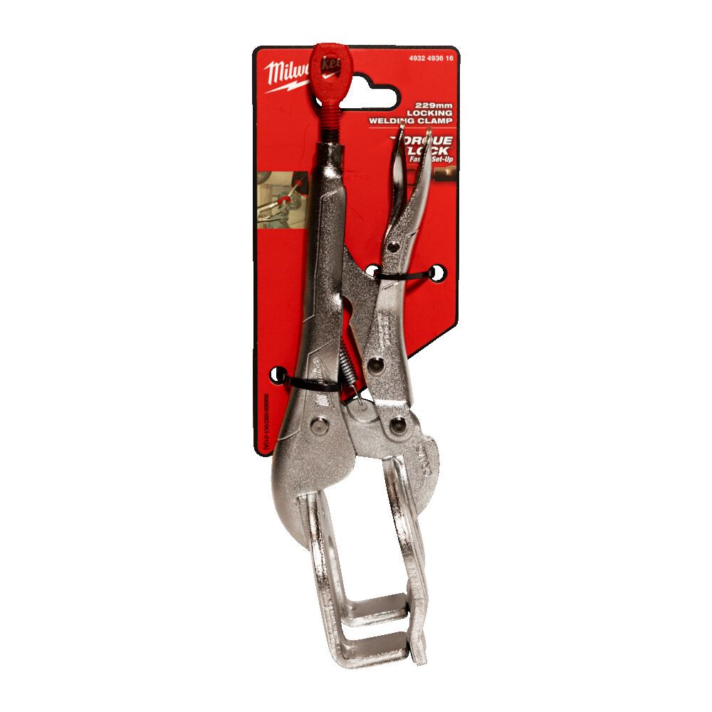 Затискач Torque Lock MILWAUKEE, 229мм, (для зварювальників) (4932493616)