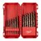 Набір свердел по металу кобальтовых HSS-Co PACKOUT MILWAUKEE, DIN338, (діаметри 1/1,5/2/2,5/3/3,5/ 4/4,5/5/5,5/ 6/6,5/7/7,5/8/ 8 (4932493867)