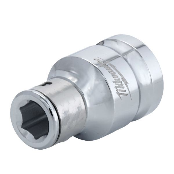 Перехідник хромований MILWAUKEE з квадрата 3/8'' на 1/4'' Hex (4932493962)