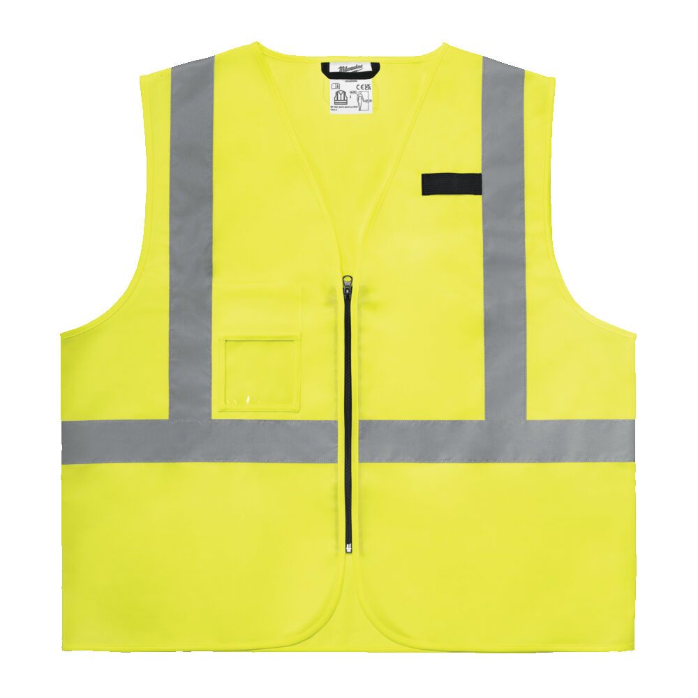 Жилет сигнальний Hi-Viz MILWAUKEE, жовтий (2XL/3XL) (4932493996)
