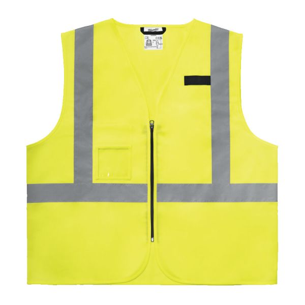 Жилет сигнальний Hi-Viz MILWAUKEE, жовтий (2XL/3XL) (4932493996)