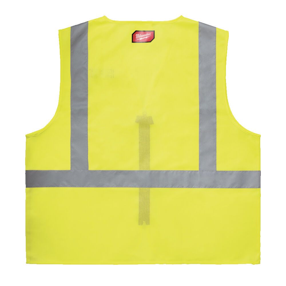 Жилет сигнальний Hi-Viz MILWAUKEE, жовтий (2XL/3XL) (4932493996)