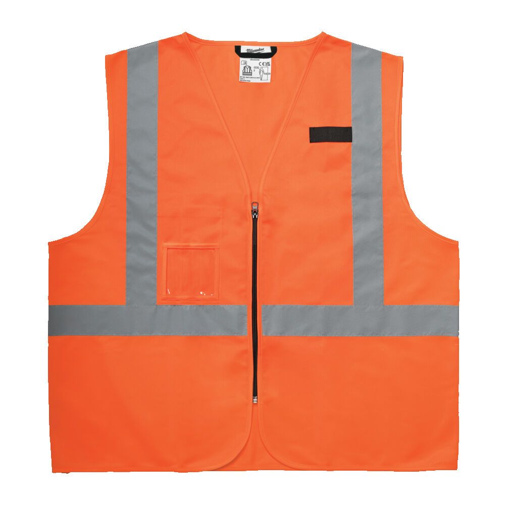 Жилет сигнальний Hi-Viz MILWAUKEE, помаранчевий (S/M) (4932493998)