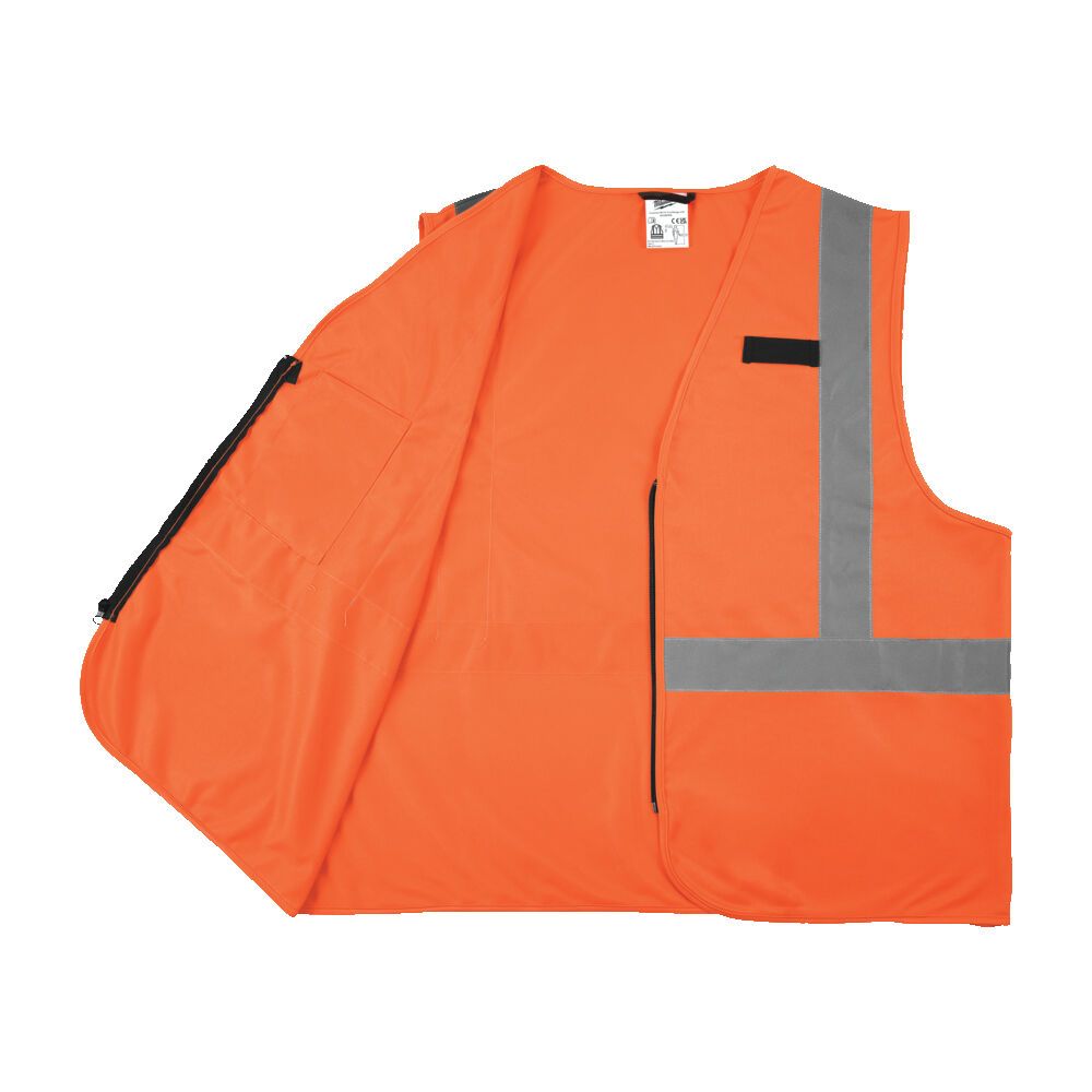 Жилет сигнальний Hi-Viz MILWAUKEE, помаранчевий (S/M) (4932493998)