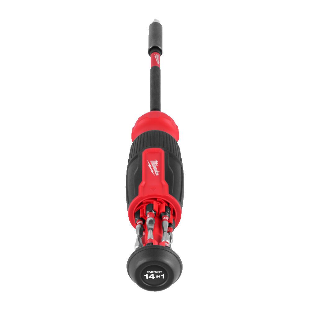 Викрутка зі змінними вставками 14 в 1 Shockwave MILWAUKEE (4932498174)