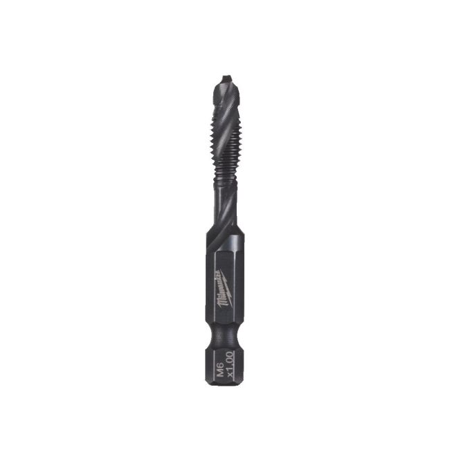 Свердло-метчик 1/4 Hex комбіноване 3-в-1 HSS-G MILWAUKEE, M6x57мм (4932498264)