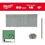 Цвяхи оцинковані з Т-образною головкою MILWAUKEE, 16G/0 градусів/50мм, (2500шт) (4932498316)