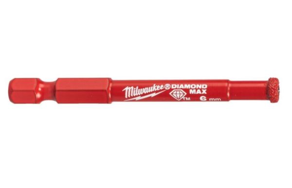 Коронка алмазна Diamond Plus MILWAUKEE, O6,0мм (1/4 Hex) (4932498342)