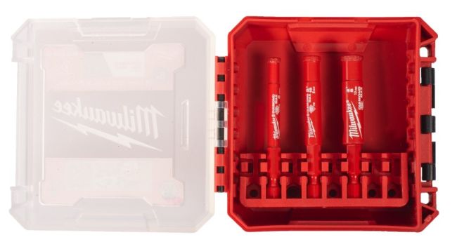 Набір коронок алмазних Diamond Plus MILWAUKEE (1/4 Hex) (діаметр 6, 8, 10мм) пластиковий кейс (4932498368)