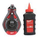 Шнур розмічальний Bold Line MILWAUKEE, 30м/1,5мм, у комплекті з крейдовим порошком червоним (4932498391)