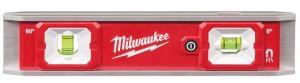 Рівень магнітний Torpedo MILWAUKEE, 23см з LED-підсвіткою (4932498742)