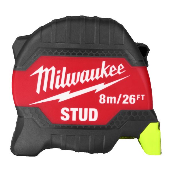Рулетка STUD MILWAUKEE (Gen 3), 8м/26фт (33мм) (4932498766)