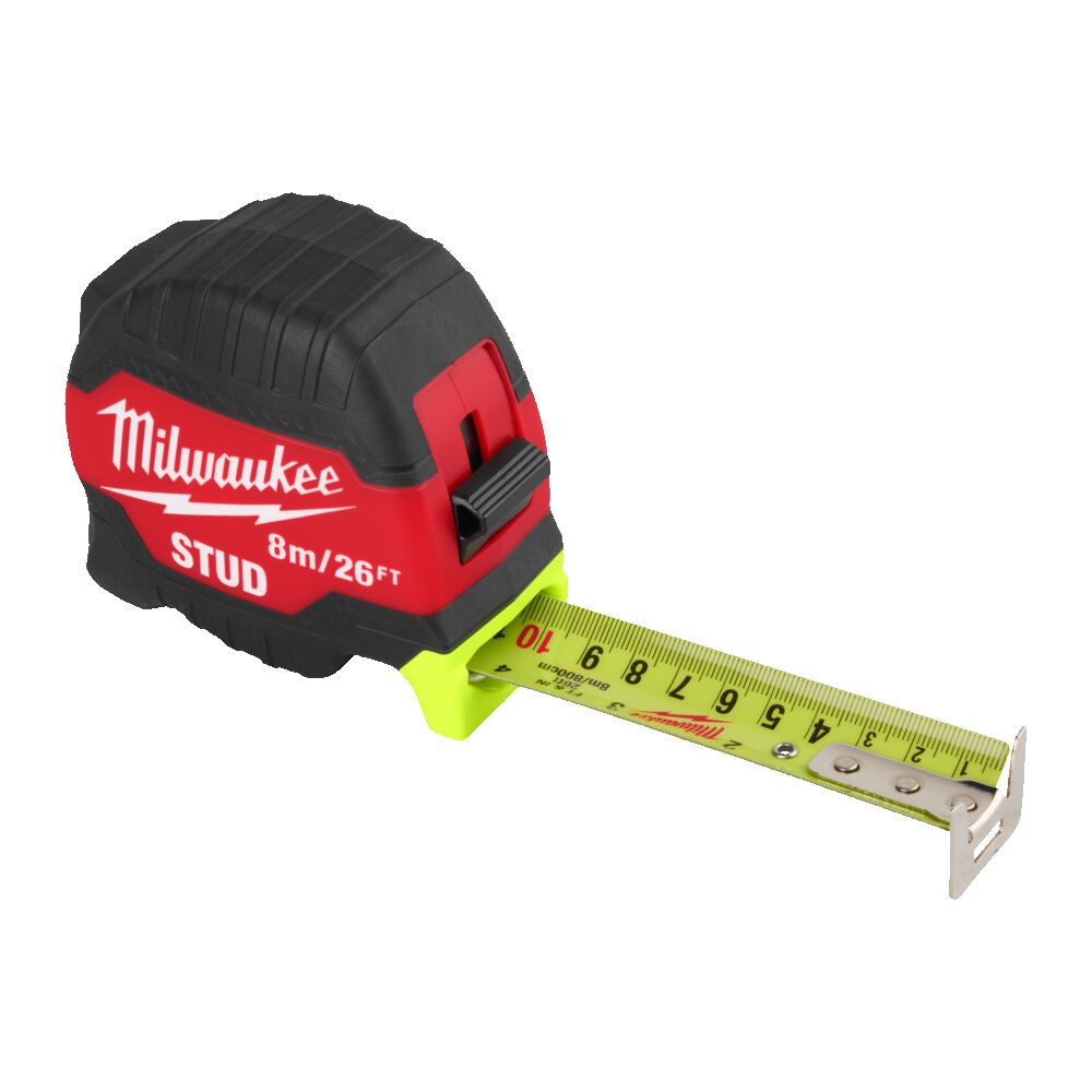 Рулетка STUD MILWAUKEE (Gen 3), 8м/26фт (33мм) (4932498766)